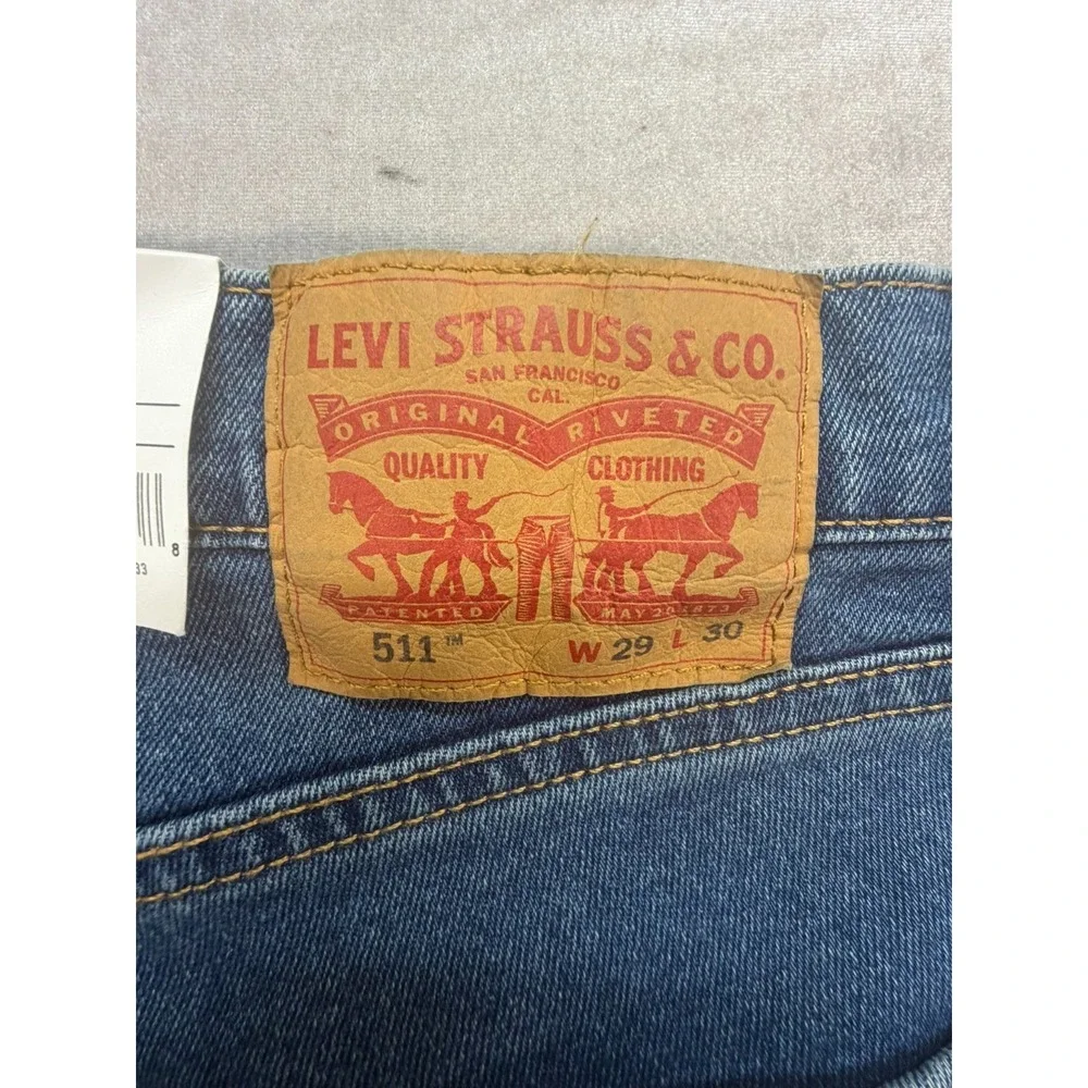 New Levi Performance 511 Slim Fit Jeans Size Size 29X30